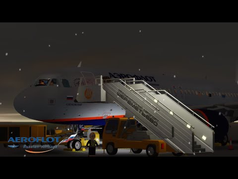 Видео: Обзор Полёта Аэрофлот Пафос - Москва на А320 (Roblox)
