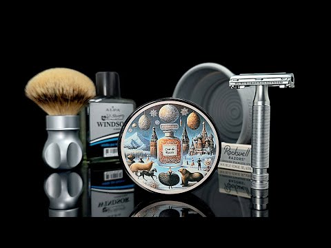 Видео: Бритьё. YAQI, IL FENOMENO DELL'ARTE NEW, Rockwell, Windsor, бритье