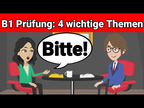 Видео: Устный экзамен по немецкому языку B1 | Планируем что-то вместе/диалог | 4 важные темы | говорить