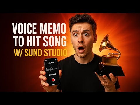 Видео: От голосового примечания до готового трека за считанные минуты! | Suno Studio + V5