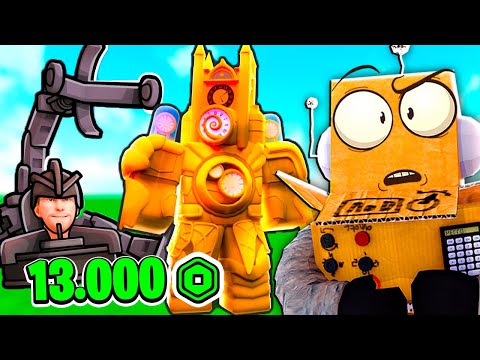 Видео: АСТРО СКИБИДИСТ и САМЫЙ СИЛЬНЫЙ ТИТАН в РОБЛОКС! Roblox Skibidi Tower Defense