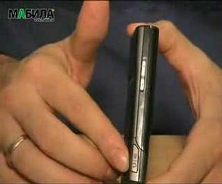 Видео: Samsung SGH-G600 - видеообзор