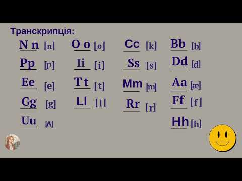 Видео: Курс 1. Урок 14. Англійський алфавіт. Транскрипція.