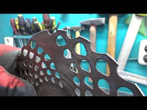 Видео: Не выбрасывайте старый диск от триммера, бензо- или электрокосилки