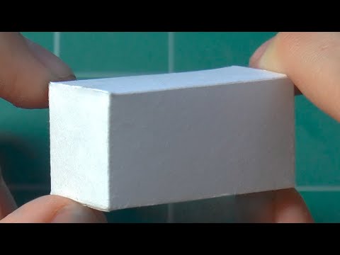 Видео: Как сделать ИДЕАЛЬНЫЙ параллелепипед из бумаги