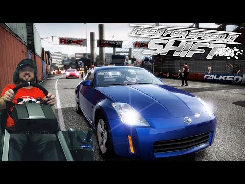 Видео: Гонки в моноклассе - Nissan 350Z - "трамвай edition" Need for Speed: Shift
