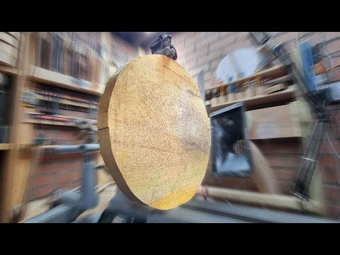 Видео: Битва Силы, смогу ли я победить этот КАМЕННЫЙ ВЯЗ? - Проект по токарной обработке дерева