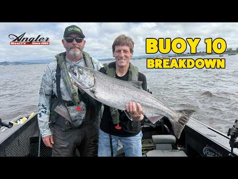 Видео: Река Колумбия, буй 10, осень, короли 2025