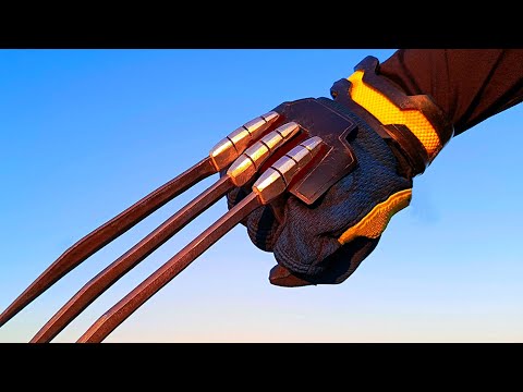 Видео: Сделал стальные Когти Росомахи! Made steel Wolverine Claws