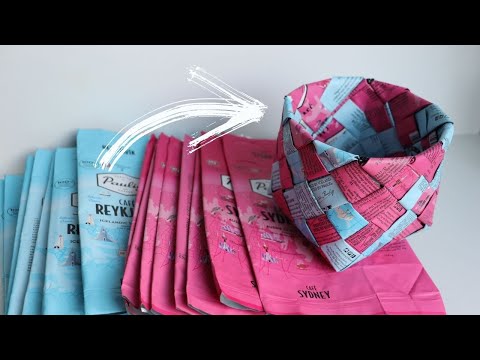 Видео: Мастер-класс по плетению - Маленькая корзинка из кофейного мешка