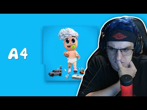 Видео: ЭВЕЛОН СЛУШАЕТ АЛЬБОМ ВЛАДА А4 1