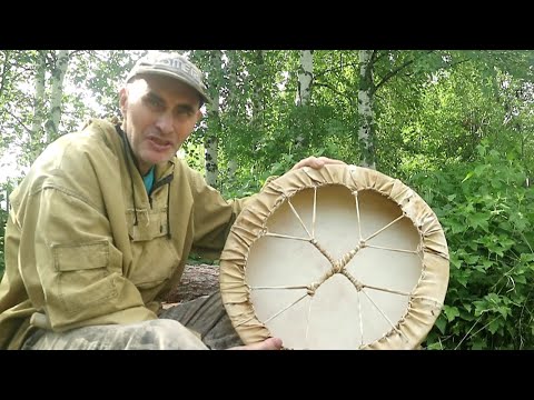 Видео: Как я сделал бубен.