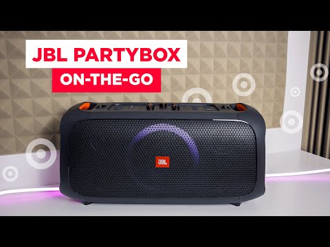 Видео: Обзор JBL PartyBox On The Go | Портативная акустика для вечеринок