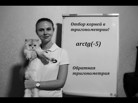 Видео: 3.Отбор корней с АРКТАНГЕНСОМ (без круга)