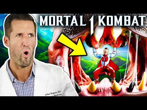 Видео: ВРАЧ смотрит на ЖЕСТОКИЕ анималити в Mortal Kombat 1 (MK1)