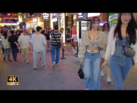 Видео: ［Itaewon 4K］Seoul Night Walk!! ~ Атмосфера была сумасшедшая!! Вы не можете не наслаждаться этим ~~ !