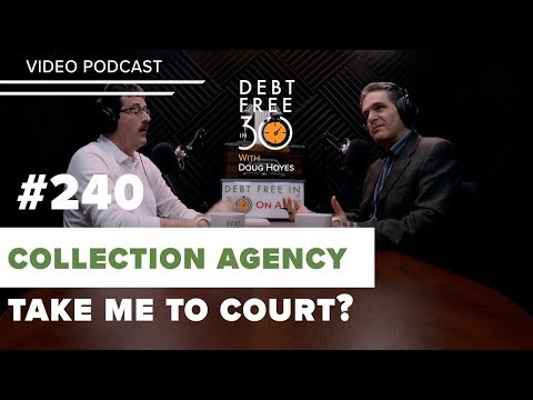 Видео: Может ли коллекторское агентство подать на меня в суд?