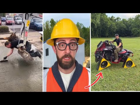 Видео: Строительный шедевр, превратившийся в безумие 🏗️🔥