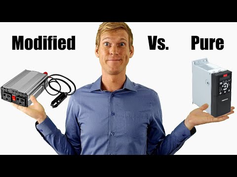 Видео: Инвертор с чистой и модифицированной синусоидой