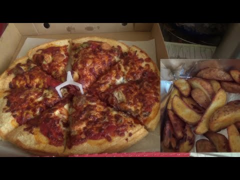 Видео: Пицца Хат Суприм (Pizza Hut) и картофель