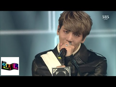 Видео: [Jonghyun] Crazy @ популярная песня Inkigayo 150208