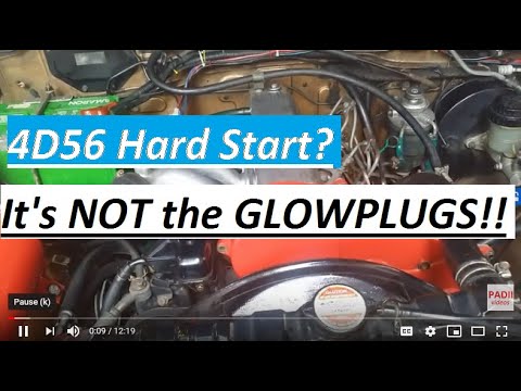 Видео: Проблема с трудным запуском. Дело НЕ в свечах накаливания.