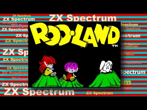 Видео: Игры на spectrum: Rod Land и другие игры ностальгия