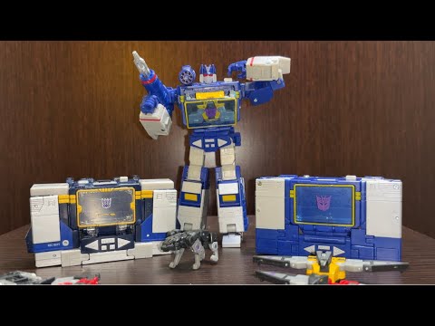Видео: Обзор серии Soundwave Studio 86. Трансформеры: фильм, фигурка лидера SS класса.