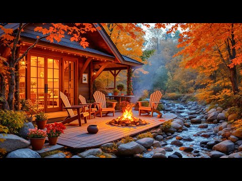 Видео: Осенний пейзаж ноября 🍁 Расслабляющая осенняя музыка для снятия стресса, глубокого расслабления и у