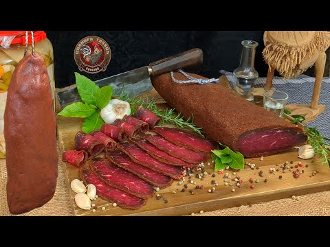 Видео: Рецепт вкусного приготовления вяленого мяса бастурмы