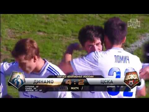 Видео: Динамо М - ЦСКА. ЧР-2013/14 (4-2)