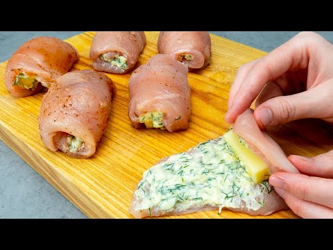 Видео: Давно ищу этот рецепт. Вкуснее куриных рулетиков, вы еще не ели!