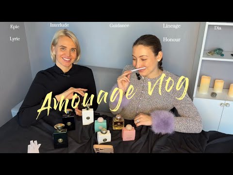 Видео: обзор ароматов AMOUAGE #love #asmr #amour #vlog #family 