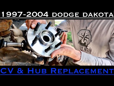 Видео: Dodge Dakota 4x4 1997–2004 гг. / Замена карданного вала и ступицы колеса / От начала до конца