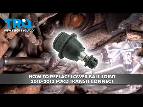 Видео: Как заменить нижний шаровой шарнир Ford Transit Connect 2010-2013