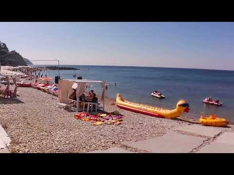 Видео: Дивноморское дошли до пляжа факел.