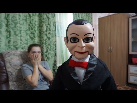 Видео: Живой Билли Чревовещатель пугает нас!!! 2 серия Nepeta Страшилки