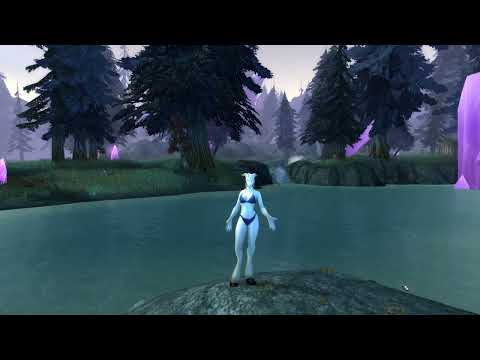 Видео: Дренейка анекдоты, флирт, эмоции WotLK Classic