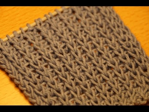 Видео: Вязание спицами для начинающих. Английская резинка  ////  Knitting for beginners. British gum