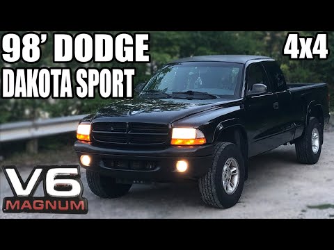 Видео: 1998 Додж Дакота 3.9 4x4