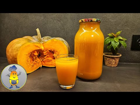 Видео: Тиквен сок с портокал и канела - Есенен витаминен еликсир