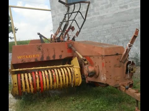 Видео: Нужная железяка. ЗАТЮКУЕТ и ЗАГРУЗИТ на прицеп. ПРЕСС ПОДБОРЩИК велгер