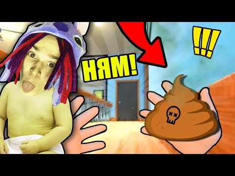 Видео: НЕПОСЛУШНЫЙ РЕБЁНОК СКУШАЛ КАКУ!! (СИМУЛЯТОР МАЛЫША WHO'S YOUR DADDY)