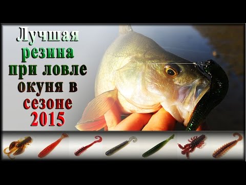 Видео: Лучшая резина при ловле окуня в сезоне 2015
