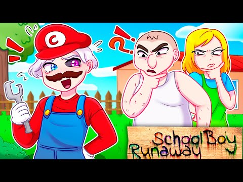 Видео: 😨 Майнкрафт но Я ЗАМАСКИРОВАЛСЯ и СБЕЖАЛ ОТ ЗЛЫХ РОДИТЕЛЕЙ в SCHOOLBOY RUNAWAY