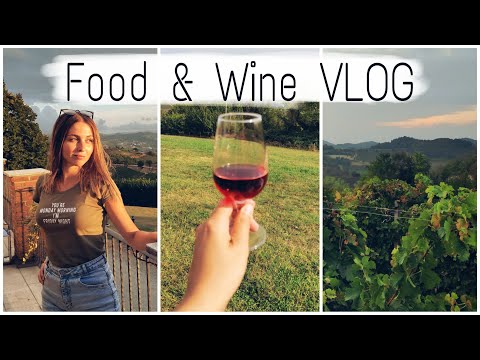 Видео: Обзор Трёх Ресторанов в Италии, прогулка по виноградникам в Monferrato | Food and Wine Vlog