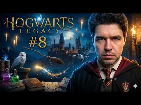 Видео: 🔴 HOGWARTS LEGACY ПРОХОЖДЕНИЕ #8🔴 НАЧАЛО ТЕМНЫХ ЗАКЛИНАНИЙ 🔴