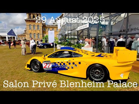 Видео: Salon Privé Blenheim Palace UK, various locations, 29 August 2025 / Автошоу в Бленхеймском дворце