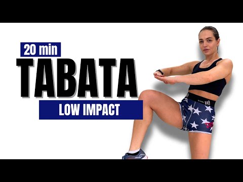 Видео: 20-МИНУТНАЯ ТАБАТА НА ВСЁ ТЕЛО | Низкоударная тренировка без прыжков для начинающих | Сжигание ка...