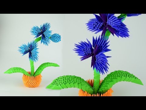 Видео: Как сделать цветок орхидею из бумаги в технике модульное оригами. Пошаговая сборка, мастер класс
